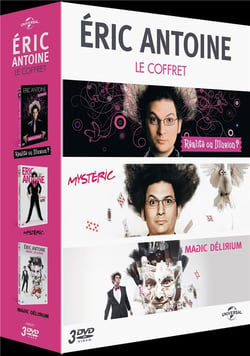 Éric Antoine, le coffret : Magic Déirium + Mystéric + Réalité ou illusion ?