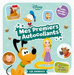 Mes premiers autocollants - disney baby - animaux
