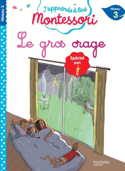 J'apprends à lire Montessori : le gros orage