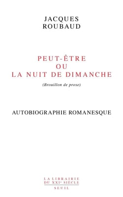 Peut-être ou la nuit de dimanche (brouillon de prose)
