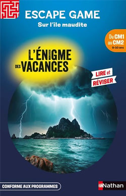 L'énigme des vacances : Escape game : Sur l'île maudite - Du CM1 au CM2