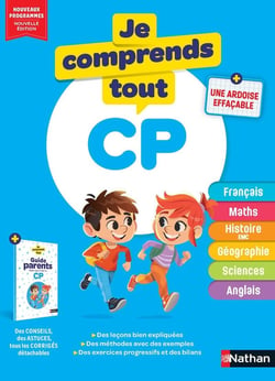 Je comprends tout : Toutes les matières - CP (édition 2026)
