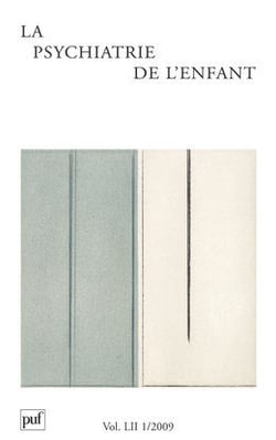 Revue la psychiatrie de l'enfant n.52/1 (édition 2009)