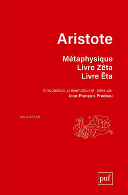 Métaphysique, Livre Zêta, Livre Eta