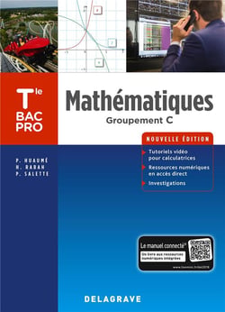 Mathématiques - Groupement C - Tle Bac Pro (2018) - Pochette élève : Groupement C