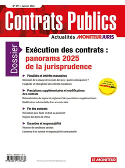 Actualité Commande Contrats Publics n.272 : Exécution des contrats : panorama 2025 de la jurisprudence