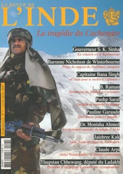 LA NOUVELLE REVUE DE L'INDE n.7 : la tragédie du Cachemire