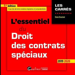 L'essentiel du droit des contrats spéciaux (édition 2019/2020)