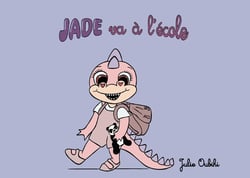 Jade va à l'école.