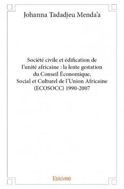 Sociéte civile et édification de l'unité africaine : la lente gestation du conseil économique, social et culturel de l'union africaine (ecosocc) 1990-2007