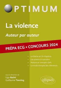 Thème ECG 2024 / auteur par auteur
