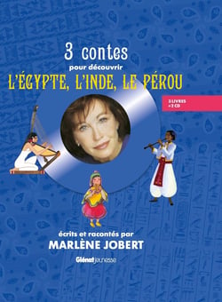 3 contes et musiques du monde Tome 2 - 3 contes pour découvrir l'Egypte, l'Inde et le Pérou - coffret