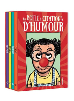 Coffret la boite a citations d'humour