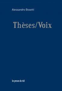 Thèses/voix