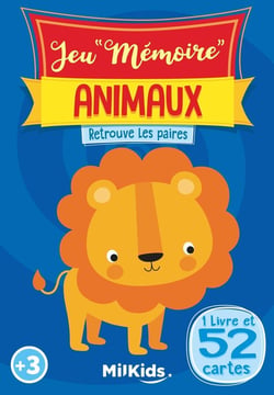 Animaux : jeu "mémoire" : retrouve les paires