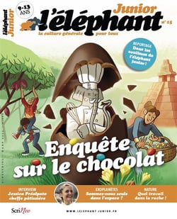 L'éléphant junior n.15 : Enquête sur le chocolat