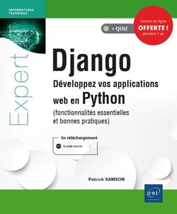 Django - développez vos applications web en Python (fonctionnalités essentielles et bonnes pratiques)