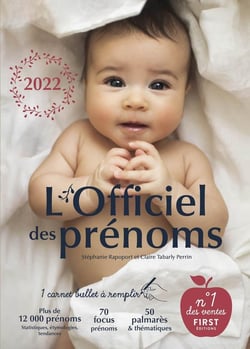 L'officiel des prénoms (édition 2022)
