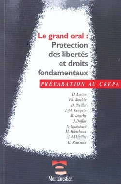Grand oral de l'examen d'entree dans un crfpa