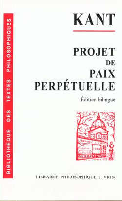Kant - projet de paix perpétuelle