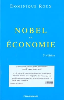 Nobel en economie - 2e edition