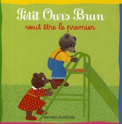 Petit ours brun veut être le premier