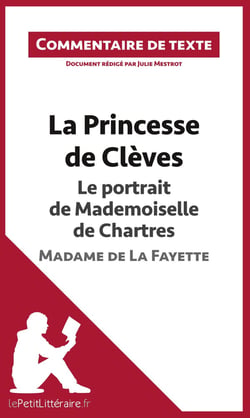 La princesse de Clèves de Madame de La Fayette : le portrait de mademoiselle de Chartres