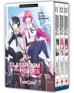 Classroom for heroes : Tome 1 à Tome 3