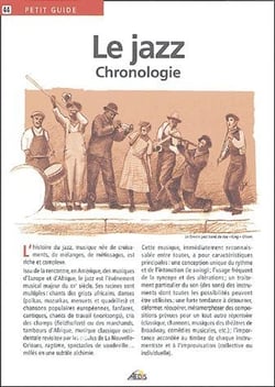 Le jazz - chronologie