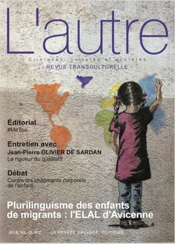 Revue transculturelle - L'autre n.19/2 : plurilinguisme de l'enfant : l'ELAL d'Avicenne