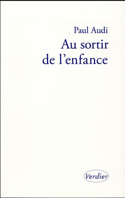 Au sortir de l'enfance