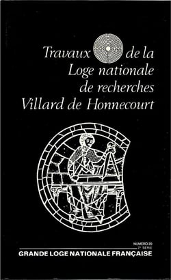 Travaux de la loge nationale de recherches villard de honnecourt  n°20