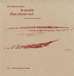 La moitié d'un citron vert