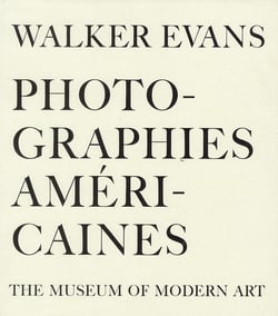 Walker Evans - photographies américaines