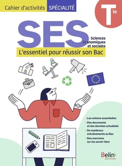 Sciences économiques et sociales : cahier d'activité spécialite, terminale