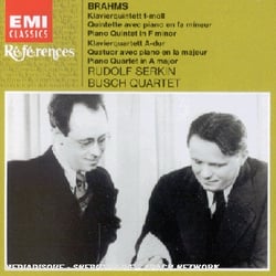 Klavierquintett f moll-quintette avec piano en fa mineur-Klavierquartett a dur...