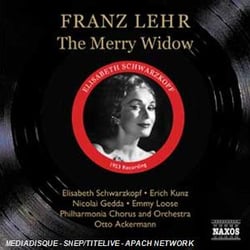La veuve joyeuse (the merry widow) (intégrale) - CD