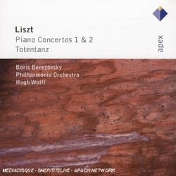 Concerto pour piano n°1, concerto pour piano n°2, totentanz