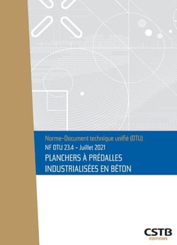 NF DTU 23.4 planchers à prédalles industrialisées en beton