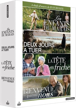 4 chefs-d'oeuvre de Jean Becker : Les enfants du marais + Deux jours à tuer + La tête en friche + Bienvenue parmi nous