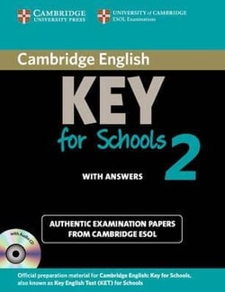 Cambridge English Key for Schools 2 Self-Study Pack (Student's Book with Answers and Audio CD)