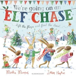 WE'RE GOING ON AN ELF CHASE - LIFT THE FLAPS TO FIND THE ELVES!