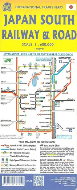 Japan south - railway & road