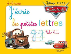 J'écris les petites lettres avec cars - ardoise
