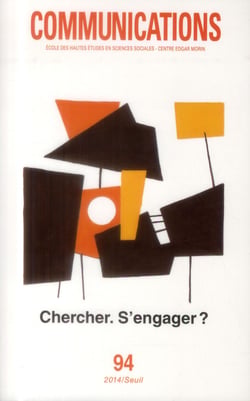 Revue communications n.94 : chercher, s'engager ?