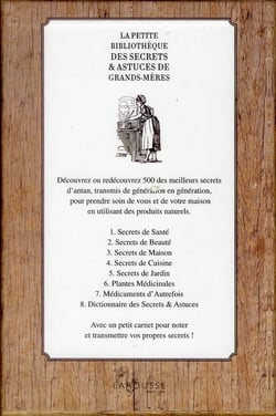 La petite bibliothèque des secrets et astuces de grands-mères