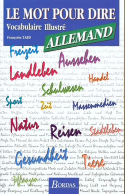 Le mot pour le dire, vocabulaire illustre allemand