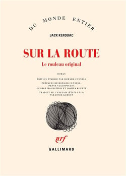 Sur la route - le rouleau original