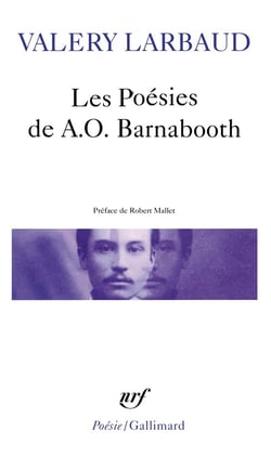 Les poesies de A.O. Barnabooth - poésies diverses