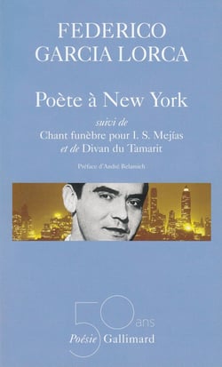 Poésies Tome 3 - poète à New York, chant funèbre pour I.S. Mejías, divan du Tamarit